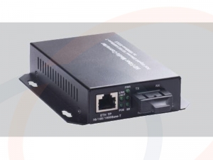Media konwerter z zasilaniem PoE 15.4W lub 30W Gigabit Ethernet - RF-KM-1G-POE-205-HS