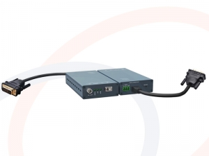 Światłowodowy przemysłowy konwerter sygnału DVI 4K - RF-DVI-RTK2-KNS-T/R