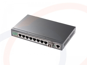 Switch zarządzalny 8 portów, 4 PoE Fast Ethernet 1 port uplink Combo RJ45+SFP - RF-SW-8FE-4POE-9013MNG-HS