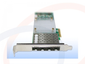 Czterokanałowa światłowodowa karta sieciowa PCI Express 100M SFP INTEL 82580EB - RF-FC4-PCIe-100M-82580EB-SFP-LNK