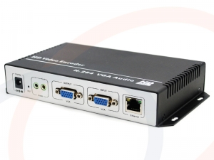 Mini konwerter enkoder do sieci IP sygnałów VGA z kodowaniem MPEG-4 AVC H.264 - RF-MINI-ENCO-VGA-301HD-Tx