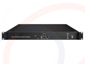 Konwerter enkoder modulator sygnału 16 kanałów DVB-S/S2, 2x ASI, wejście IP na sygnał DVB-C - RF-2ASI-16TUNER-DVBC-4933C-JDB