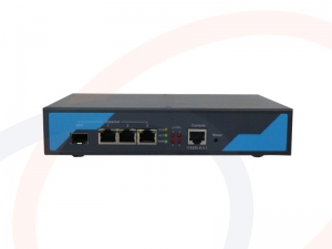 Konwerter wolnostojący 1 linii E1 na Gigabit Ethernet, TDM over IP, E1 over IP z portem SFP 1000M - RF-KNV-1E1-1SFP-TDMoIP-G-GC