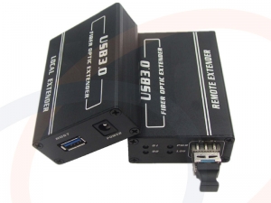 Światłowodowy konwerter sygnału USB 3.0, 1 portu USB, dystans 300m - RF-USB3-1300-RLB-T/R