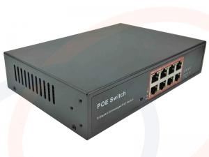 Switch 8 portów PoE 802.3af/at Gigabit Ethernet - RF-SW-8POE-GE-PSIN-PTS