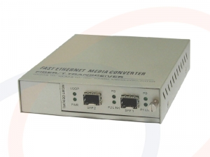 Konwerter światłowodowy Multimode/Singlemode lub repeater na moduły SFP+ 10G - RF-KONV-MM/SM-RPT-10G-SFP-SPT