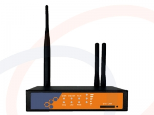 Przemysłowy router IP LTE/3G/WCDMA/HSPA, 1x LAN, 1x WAN, WiFi, 1x RS232/485 - RF-R2011W