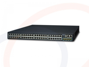 Switch Planet 48 portów 1000M Gigabit zarządzalny + 4 porty 10G Gigabit SFP+ - SGS-6341-48T4X