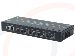 Konwerter enkoder do sieci IP 4 kanałów sygnałów HDMI z kodowaniem H.264 AVC - RF-ENCO-4xHDMI-205U-Tx