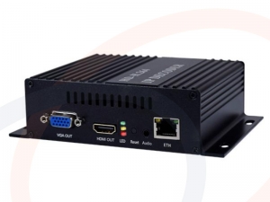 Mini konwerter dekoder z sieci IP do sygnałów HDMI, VGA z rozdzielczością 4K kodowanie H.264 - RF-MINI-DECO-HDMI-4K-UHD-H.264-HAW-Rx