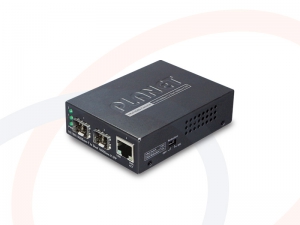 Media konwerter Planet na wkładki SFP wolno-stojący 10/100/1000M Gigabit Ethernet - GT-1205A