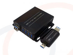 Panel - Optyczny przedłużacz światłowodowy USB3.0 - RF-3806-1xUSB3-SM/MM-250M
