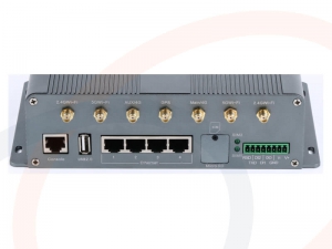 Widok Panelu Tylnego - Wielozakresowy router przemysłowy - RF-R9086-4G-LTE-LAN-RS485-232-TE - RF-R9086-4G-LTE-LAN-RS485-232-TE