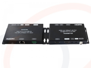 Prezentacja Produktu - Konwerter sygnału HDMI 1080p 4k 60hz RS-232 HDBaseT POH na dystans 70m - RF-HDMI-HDBaseT-FOXEX35-70m