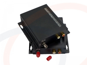 Prezentacja Produktu - 2-kanałowy konwerter audio-światłowodowy (RCA) - RF-3099-2CH-SM/MM