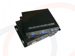 Prezentacja Produktu - Transmiter sygnału VGA na czterowłóknowym światłowodzie - RF-VGA-RGB-MM/SG