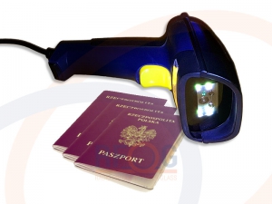 Prezentacja produktu - Czytnik dokumentów, identyfikacja, paszportów, dowodów osobistych, OCR, - RF-ID/SCAN-OCR/MRZ-TR203