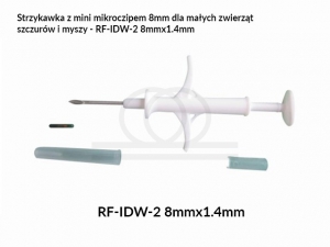 chip RF-IDW-2 8mmx1-4mm dla małych zwierzat myszy i szczury
