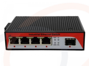 Przemysłowy niezarządzalny switch - 4 porty Gigabit Ethernet POE - 1 port Gigabit SFP - RF-SW-4GE-1SFP-PG815FN-INDU-NU