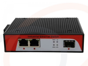 Przemysłowy niezarządzalny switch - 2 porty Gigabit Ethernet POE - 1 port Gigabit SFP - RF-SW-2GE-1SFP-PG815FN-INDU-NU
