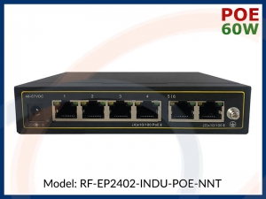 RF-EP2402-INDU-POE-NNT - switch poe 6 portów