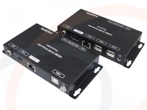 konwerter RF-B64XE-XS-SSE umożliwia przesyłanie sygnału HDMI na jednym kablu CAT5E/6