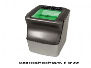 czytnik, skaner odcisków palców IDEMIA - MTOP 2020