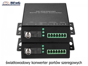 konwerter portów szeregowych - wersja komercyjna RF-SerialPort-COM1-RS232-RS422-RS485-FO-5VDC