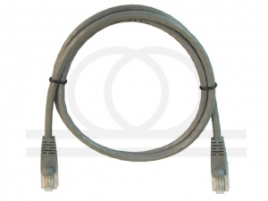 Kabel krosowy patchcord UTP kat.5e szary 0,5m RF-PATCH45U-K5E-GY05