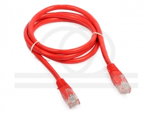 Kabel krosowy patchcord UTP kat.5e czerwony 1,0m RF-PATCH45U-K5E-RD10