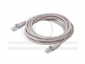 Kabel krosowy patchcord UTP kat.5e szary 15,0m RF-PATCH45U-K5E-GY150
