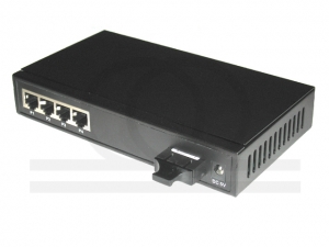 Media konwerter multi-port wolno-stojący 10/100M Fast Ethernet, Duplex - RF-KM-01-04-DUPLEX