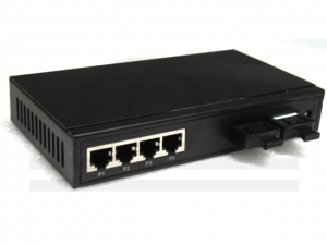 Media konwerter multi-port wolno-stojący 10/100M Fast Ethernet, Duplex - RF-KM-02-04-DUPLEX