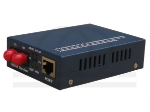 Konwerter multiplekser 1 analogowej linii telefonicznej na światłowód RF-TES-POTS-1FXS/FXO-ECONO