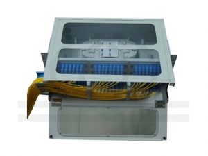 Przełącznica światłowodowa ODF/OTB 1U-4U - transparentna, przezroczysta obudowa, RF-ODF-TR12/96