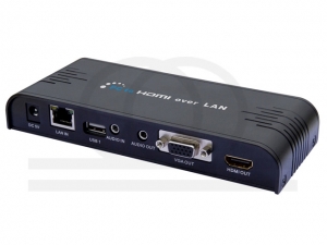 Konwerter sygnału HDMI na skrętkę UTP, sieć Ethernet LAN - RF-HDMI-ETH-673LEN
