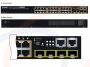 Szczegółowy widok panelów przedniego i tylnego Switch Planet 24 porty 1000M Gigabit PoE zarządzalny + 4 porty Gigabit SFP - SGS-6340-24P4S