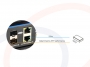 Dystans transmisji Ethernet przez porty Uplink do 150m