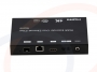 Widok odbiornika Konwerter światłowodowy oraz IP sygnału HDMI z obsługą sygnału 4K UHD SFP+ - RF-HDMI-4K-72-SFP+-IP-FOX-T/R