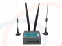 Widok złącza z portem szeregowym RS232 lub 485/422 Przemysłowy pięciozakresowy router IP dual SIM 4G/LTE - RF-R596-DUALSIM-4G-LTE-ELN