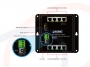 Dualne zasilanie - złącza zasilania - Switch przemysłowy zarządzalny PLANET 8 portów Gigabit Ethernet z PoE+ do montażu na ścianie - WGS-804HPT