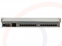 Panel tylny z portami E1 niesymetrycznymi - Światłowodowy konwerter multiplekser PDH 16 linii E1, 4 portów Gigabit Ethernet - RF-16E1-2FO-4GE-PH16