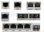Interfejsy - Światłowodowy konwerter multiplekser PDH 16 linii E1, 4 portów Gigabit Ethernet - RF-16E1-2FO-4GE-PH16
