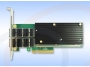 Dwukanałowa karta światłowodowa sieciowa 40Gb Ethernet na moduły QSFP+