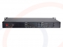 Panel tylny z widokiem złącz Konwerter enkoder do sieci IP 4 kanałów sygnałów HDMI/VGA/YPBR/AV/HDSDI z kodowaniem H.265/H.26 - RF-ENCO-4xHDMI/VGA/YPBR/AV/HDSDI-404HD-Tx