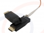 Mini konwerter światłowodowy HDMI 300m przez światłowód wielomodowy OM3 - RF-HDMI-MINI301-BHD-T/R