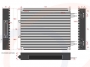 Wersja z radiatorem odprowadzającym ciepło - Wzmacniacz optyczny EDFA dużej mocy, mini rozmiar 1550nm, 23~27dBm - RF-MINIEDFA1550-27-1500-AMP-CV