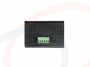 Widok złącza zasilania oraz wyjścia alarmu - Switch zarządzalny przemysłowy PLANET 8 portów Fast Ethernet z PoE+ i 2 portami Combo RJ45+SFP - IFGS-1022HPT