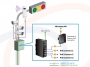Przykładowe zastosowanie Extender repeater rozdzielacz PoE Planet, Gigabit Ethernet 4x 25W (Power over Ethernet) - IPOE-E174