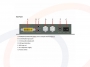 Panel tylny z opisem interfejsów - Konwerter sygnałów wideo SDI na DVI, HDMI, CVBS, VGA, YPbPr + audio - RF-KNVVID-MV-1021-BHD
